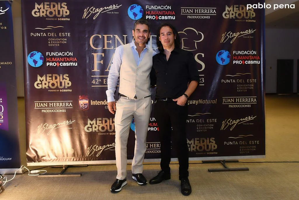 Llega un clásico de nuestro país: “Cena de Famosos” Montevideo 2026 40 Dr Sande y Pablo Pena en cena de Famosos