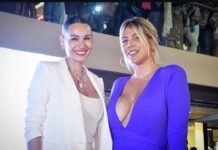 Pampita y Wanda Nara en Oh La Barra - Punta del Este 2025