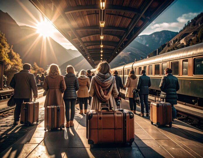 apagón masivo en europa, problemas en transporte