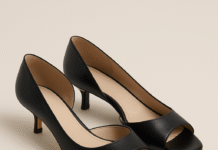 Tacones de gatito negros