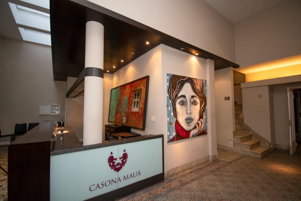 Interior de la Casona Mauá