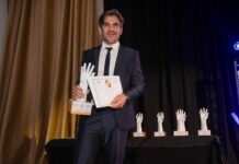 Dr. Leonardo Sande: “Uruguay tiene el potencial de liderar la innovación en tratamientos contra la obesidad” Doctor Leonardo Sande en el evento de reconocimiento a la ciencia y salud del Uruguay