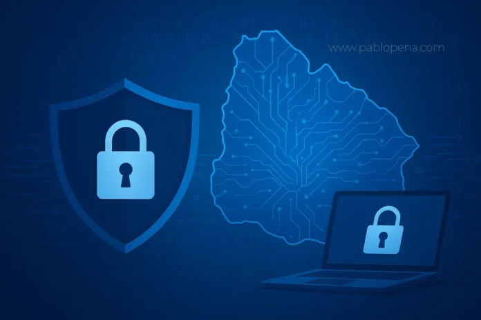 Ciberseguridad en Uruguay - Mapa y Candado
