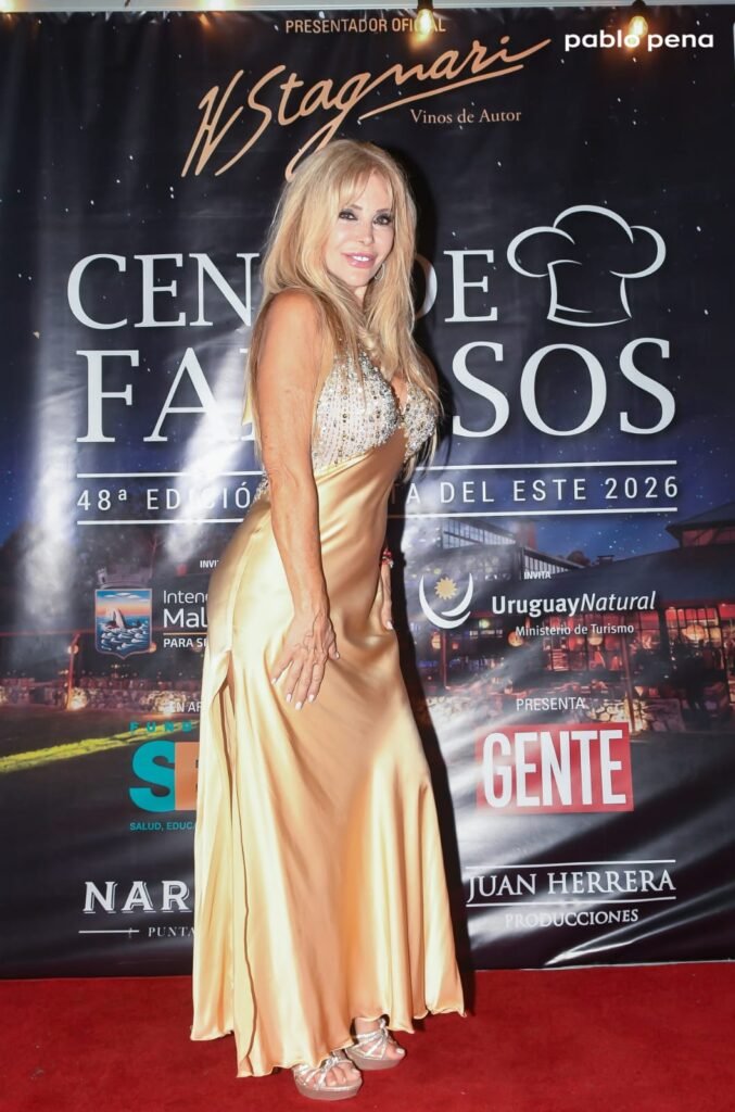 Graciela Alfano Cena de Famosos