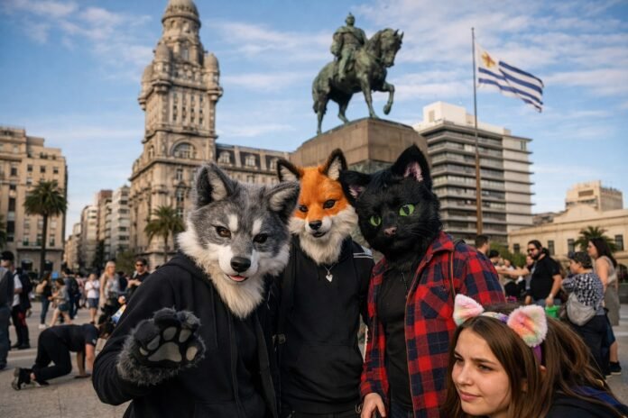 Primer encuentro de la comunidad Therian en Plaza Independencia