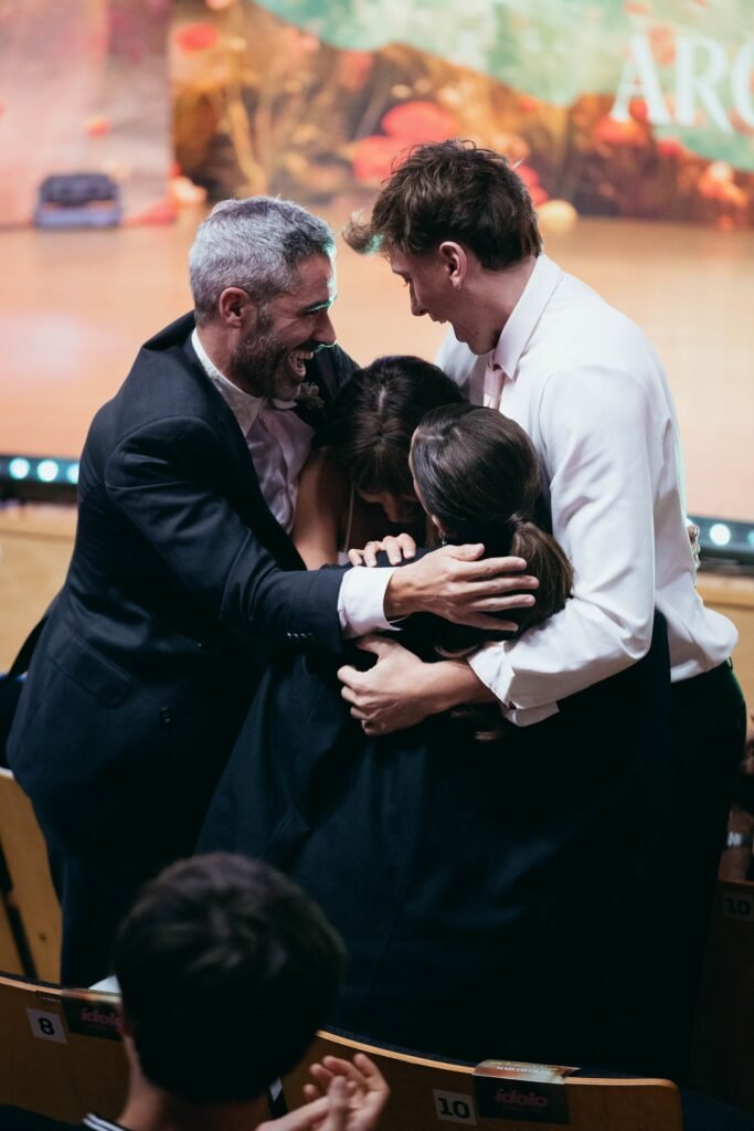 Festejo en la ceremonia de los Premios Ídolo 2026